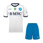 Maglia Napoli Seconda Bambino 2023/2024 Bianco Maglia Napoli Seconda Bambino 2023/2024 Bianco