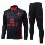 Felpa Allenamento AC Milan 2026/2027 Nero Felpa Allenamento AC Milan 2026/2027 Nero