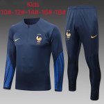 Bambino Felpa Francia 2023 Blu 3 Bambino Felpa Francia 2023 Blu 3