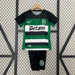 Maglia Sporting De Lisboa Prima Bambino 2024/2025