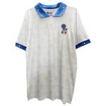 Thailandia Maglia Italy Diadora Seconda Retro 1994 Bianco Thailandia Maglia Italy Diadora Seconda Retro 1994 Bianco