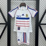 Maglia Francia Seconda Bambino Retro 1998 Maglia Francia Seconda Bambino Retro 1998