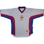 Thailandia Maglia Barcellona Seconda Retro 1998 2001 Grigio Thailandia Maglia Barcellona Seconda Retro 1998 2001 Grigio