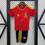 Maglia Spagna Prima Bambino Retro 2012 Maglia Spagna Prima Bambino Retro 2012
