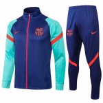 Giacca Barcellona 2021/2022 Blu Verde Rosso Giacca Barcellona 2021/2022 Blu Verde Rosso