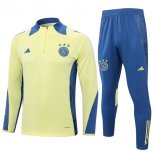 Felpa Allenamento Ajax 2024/2025 Giallo 3