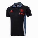 Polo Manchester United 2024/2025 Nero Grigio 2