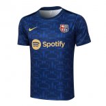 Maglia Formazione Barcellona 2024/2025 Blu