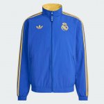 Giacca antivento reversibile Real Madrid 2026 Giacca antivento reversibile Real Madrid 2026