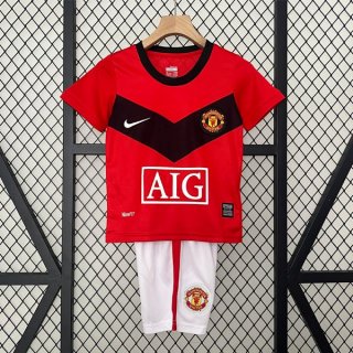 Maglia Manchester United Prima Retro Bambino 2009 2010