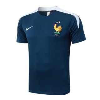 Maglia Formazione Francia 2024/2025 Blu Bianco