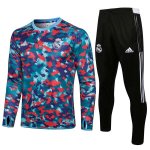 Giacca Real Madrid 2022 Rosso Blu Giacca Real Madrid 2022 Rosso Blu