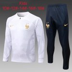 Bambino Felpa Francia 2023 Bianco Bambino Felpa Francia 2023 Bianco