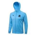 Felpa Cappuccio Marseille 2022/2023 Blu Felpa Cappuccio Marseille 2022/2023 Blu