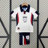 Maglia Inghilterra Prima Bambino Retro 1998