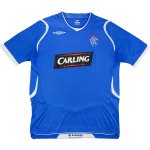 Thailandia Maglia Rangers Prima Retro 2008 2009 Blu Thailandia Maglia Rangers Prima Retro 2008 2009 Blu
