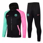 Giacca Cappuccio Barcellona 2020/2021 Nero Verde Rosa Giacca Cappuccio Barcellona 2020/2021 Nero Verde Rosa