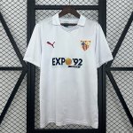 Thailandia Maglia Sevilla Prima Retro 1987-1990 Thailandia Maglia Sevilla Prima Retro 1987-1990