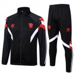 Giacca Manchester United 2024/2025 Nero Bianco 2