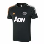 Maglia Formazione Manchester United 2020/2021 Nero Bianco Maglia Formazione Manchester United 2020/2021 Nero Bianco