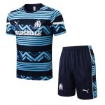 Maglia Formazione Marseille Set Completo 2022-2023 Blu Maglia Formazione Marseille Set Completo 2022-2023 Blu
