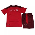 Maglia Svizzera Prima Bambino 2021 Rosso Maglia Svizzera Prima Bambino 2021 Rosso