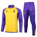 Felpa Real Madrid 2024/2025 Giallo Porpora Felpa Real Madrid 2024/2025 Giallo Porpora