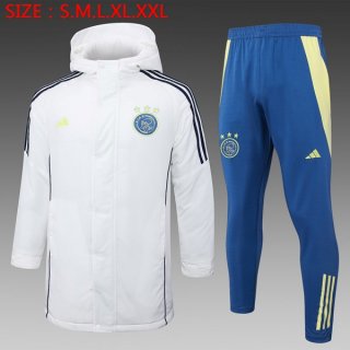 Piumino Ajax Set Completo 2024/2025 Bianco