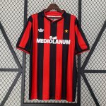 Thailandia Maglia AC Milan Prima Retro 1990 1991 Thailandia Maglia AC Milan Prima Retro 1990 1991