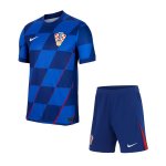 Maglia Croazia Seconda Bambino 2024 Maglia Croazia Seconda Bambino 2024