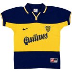 Thailandia Maglia Boca Juniors Prima Retro 1999 Blu Giallo Thailandia Maglia Boca Juniors Prima Retro 1999 Blu Giallo