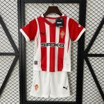 Maglia Sporting Gijon Primera Bambino 2024/2025 Maglia Sporting Gijon Primera Bambino 2024/2025