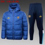 Piumino Manchester City Set Completo 2024/2025 Blu Piumino Manchester City Set Completo 2024/2025 Blu