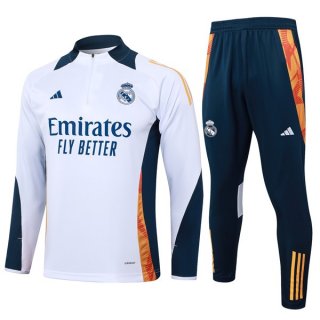 Felpa Allenamento Real Madrid 2024/2025 Bianco 3