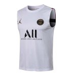 Maglia Paris Saint Germain Senza Maniche 2022 Bianco 1 Maglia Paris Saint Germain Senza Maniche 2022 Bianco 1