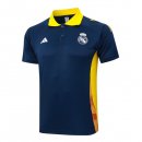 Polo Real Madrid 2024/2025 Blu Giallo 2