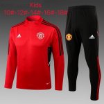 Bambino Felpa Manchester United 2023 Rosso Nero Bambino Felpa Manchester United 2023 Rosso Nero
