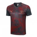 Maglia Formazione Manchester City 2024 Rosso Grigio