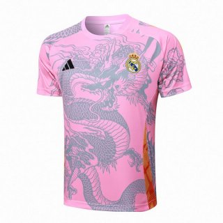 Maglia Formazione Real Madrid 2024/2025 Rosa