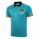 Polo Chelsea 2021/2022 Verde Arancione Polo Chelsea 2021/2022 Verde Arancione