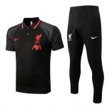 Polo Liverpool Set Completo 2022-2023 Nero Polo Liverpool Set Completo 2022-2023 Nero