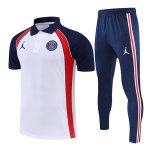 Polo Paris Saint Germain Set Completo 2022/2023 Bianco Blu Polo Paris Saint Germain Set Completo 2022/2023 Bianco Blu