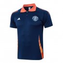 Polo Manchester United 2024/2025 Blu Arancione