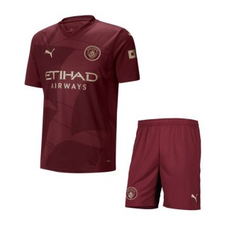 Maglia Manchester City Terza Bambino 2024/2025