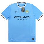 Thailandia Maglia Manchester City Prima Retro 2013 2014 Blu Thailandia Maglia Manchester City Prima Retro 2013 2014 Blu