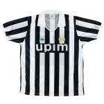 Thailandia Maglia Juventus Prima Retro 1991 1992 Nero Bianco Thailandia Maglia Juventus Prima Retro 1991 1992 Nero Bianco