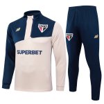 Felpa Allenamento Sao Paulo 2024/2025 Giallo Blu 3 Felpa Allenamento Sao Paulo 2024/2025 Giallo Blu 3