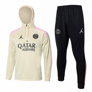 Felpa Cappuccio PSG 2024/2025 Giallo Rosa 3