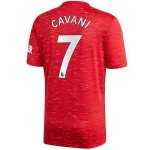 Maglia Manchester United NO.7 Cavani Prima 2020/2021 Rosso Maglia Manchester United NO.7 Cavani Prima 2020/2021 Rosso