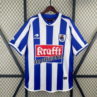 Thailandia Maglia Real Sociedad Primera Retro 2002 2003